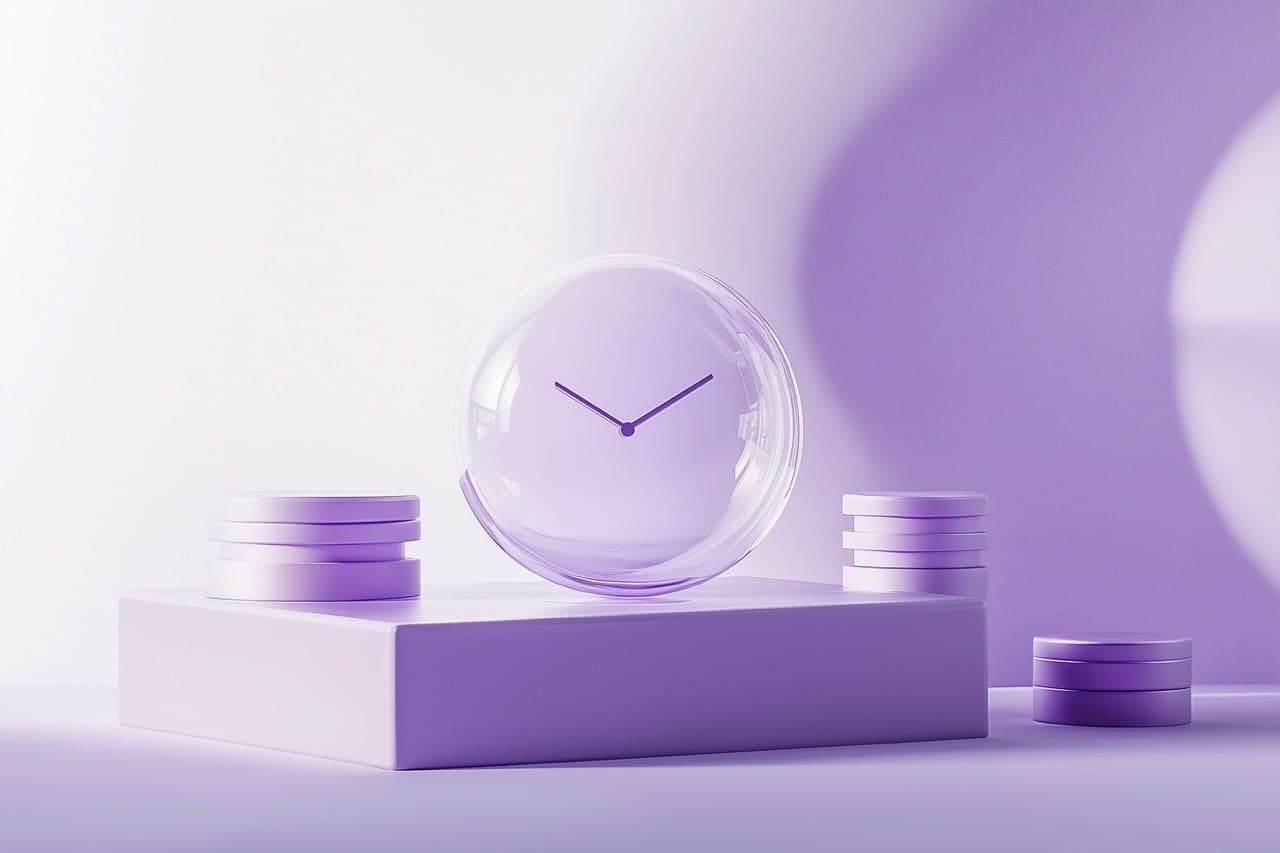 Une horloge illustrant le day trading