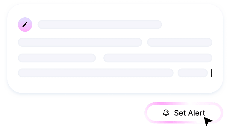 Describe your Smart Alert