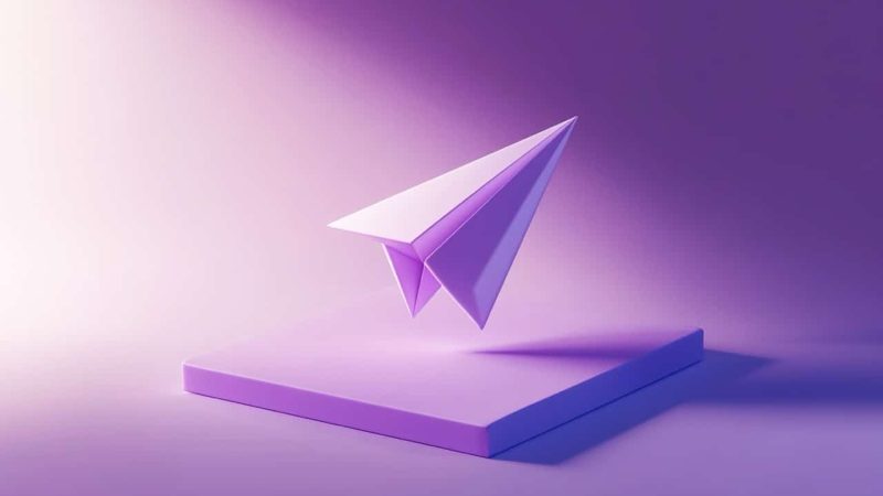 https://s.mj.run/TCDqbsoxyRk https://s.mj.run/s6uCBc8OFkw https://s.mj.run/KKGllhd2iCQ https://s.mj.run/BFNBZzvZuEQ A minimalist, elegant scene of a glowing paper plane icon symbolizing Telegram signals spreading instantly and calmly across space, captured in soft natural light. The composition features clean lines, delicate shadows, and a serene, contemplative mood. The overall aesthetic is modern and minimalistic, with smooth textures and balanced lighting. Reimagine this setting using a dominant color palette of soft violet and lavender tones include the hex color #9d5bf1 subtly in the lighting, materials, or ambient glow. High detail, volumetric light, studio photography look, ultra-realistic render, 3D depth. --ar 3:2 --v 6.1 Job ID: ab9e258f-9bde-4442-926c-cac8a562ba7b