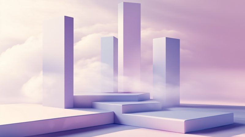 A_minimalist_elegant_scene of_a_trading-indicator Une image illustrant les indicateurs techniques