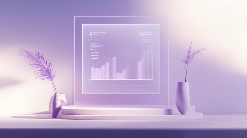une image minimaliste de simulateur de trading