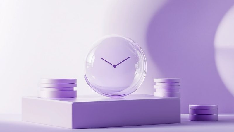 Une image d'horloge illustrant le day trading